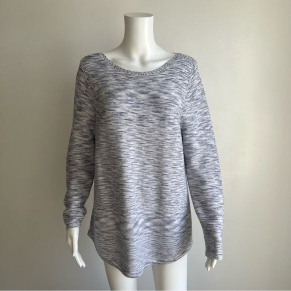 Chico's Spacedye Bateau-Neck Pullover Sweater - 2/L - Picture 2 of 6